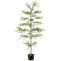 Albero artificiale da interno 200 cm verde con vaso