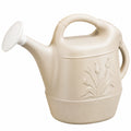 Annaffiatoio Beige con Tulipani Decorativi 10L