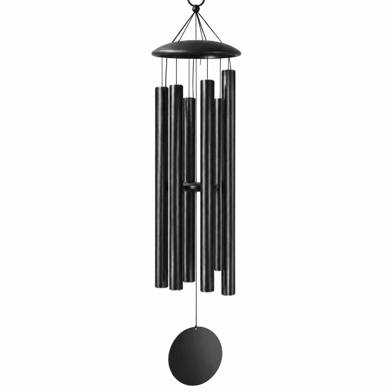 Campanelli Eolici da Giardino Nero 100cm