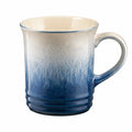 Tazza in Ceramica Sfumata Blu e Sabbia 300ml