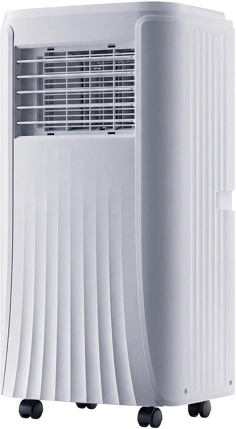 WOMGKDA, Klimatyzator, 7000 Btu, 35 m, 23 litrów, Biały, pilot zdalnego sterowania, automatyczne wyłączanie