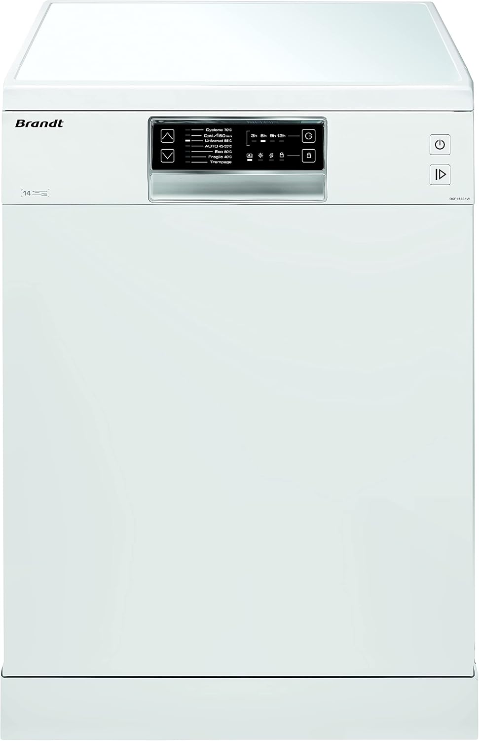 Zmywarka, DSF14524, BRANDT, 60 cm, Czarny
