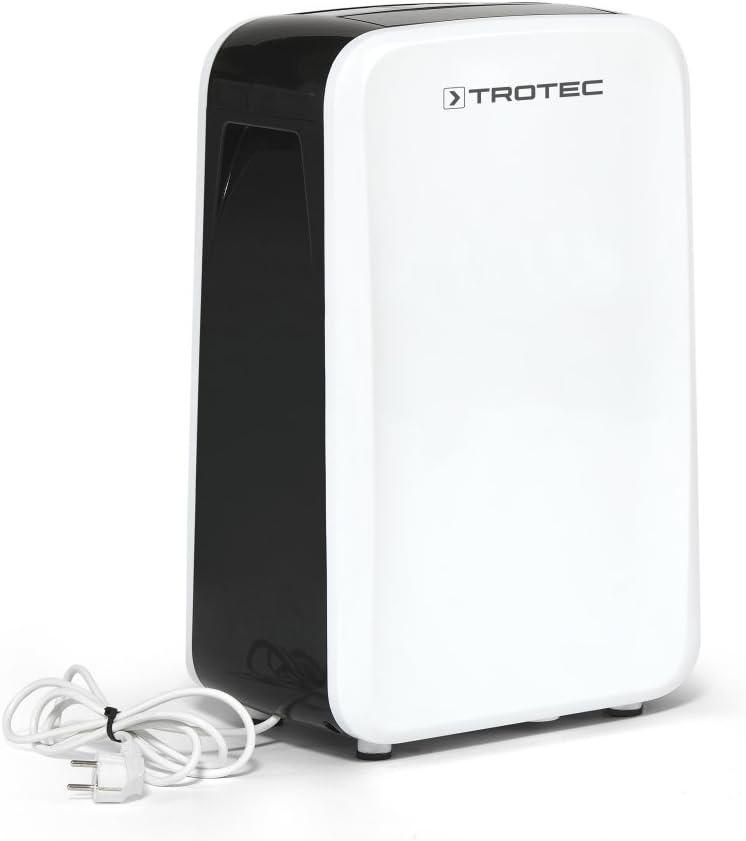 Osuszacz powietrza, TROTEC, 24 L, 50 m, Biały/Czarny, timer, automatyczne wyłączanie