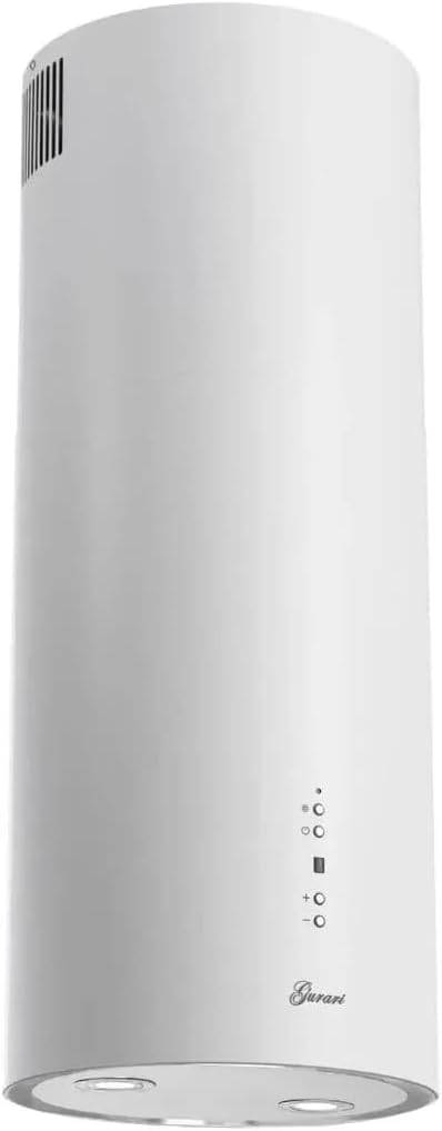 Gurari, Okap kuchenny, 36 WH, 36 cm, 1,5 W, Biały, oświetlenie LED, pilot zdalnego sterowania