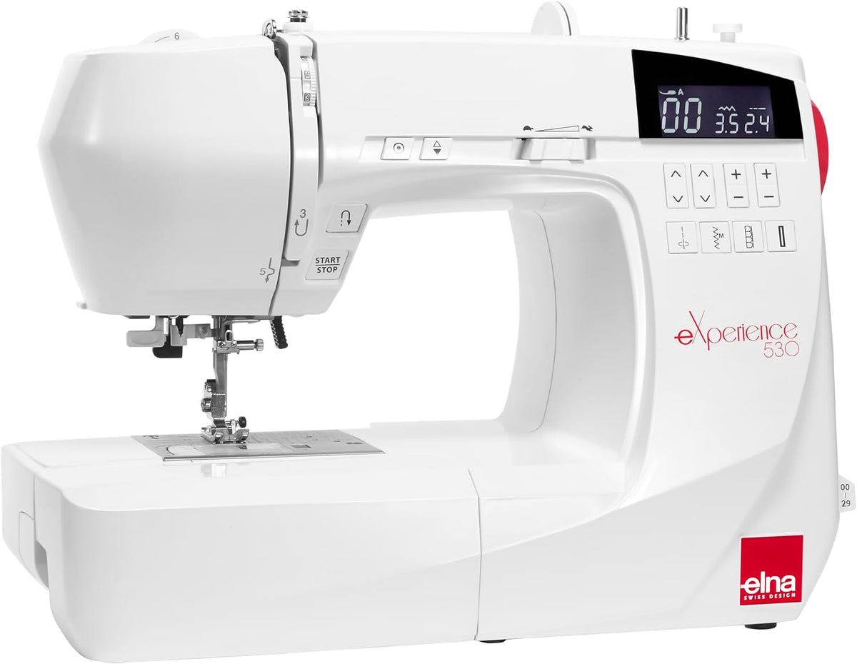 Elna, Maszyna do szycia, 6.4 kg, Czarny