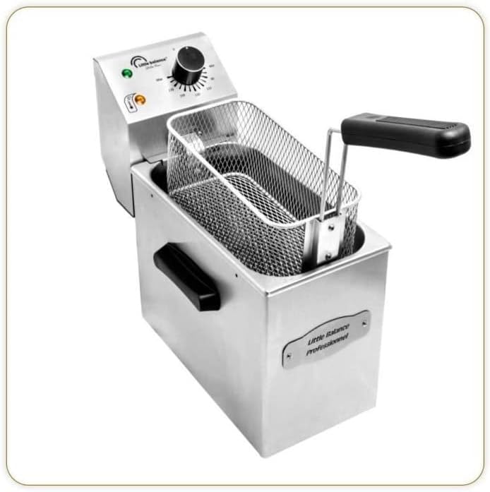 LITTLE BALANCE, Frytkownice, 4 l, 3200 W, 8481 M, Srebrny, stal nierdzewna
