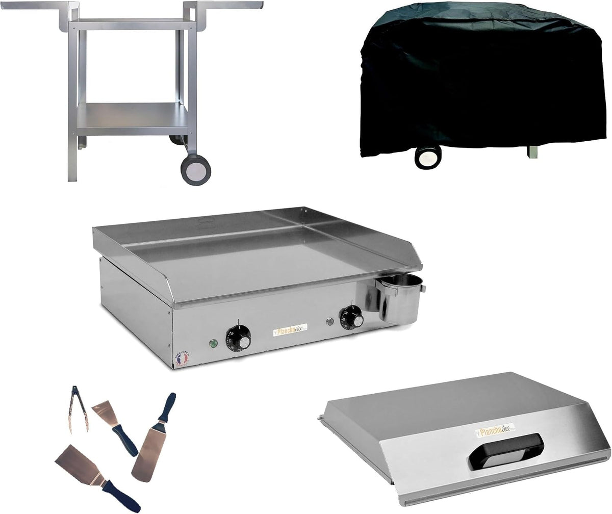 Mirichaud, Plancha, E530, 2400 W, Srebrny, stal nierdzewna, funkcja grilla