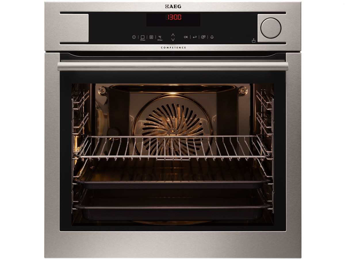Piekarnik do zabudowy, BS8304101M, four vapeur encastrable, 70 l, Srebrny, stal nierdzewna
