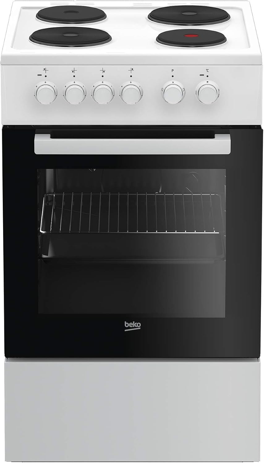 Beko, Płyta grzewcza, FSS56000GW, 50 cm, Biały