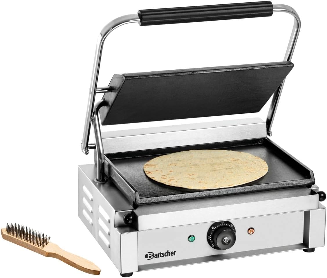 Bartscher, Prasy do kanapek i panini, Czarny, funkcja grilla