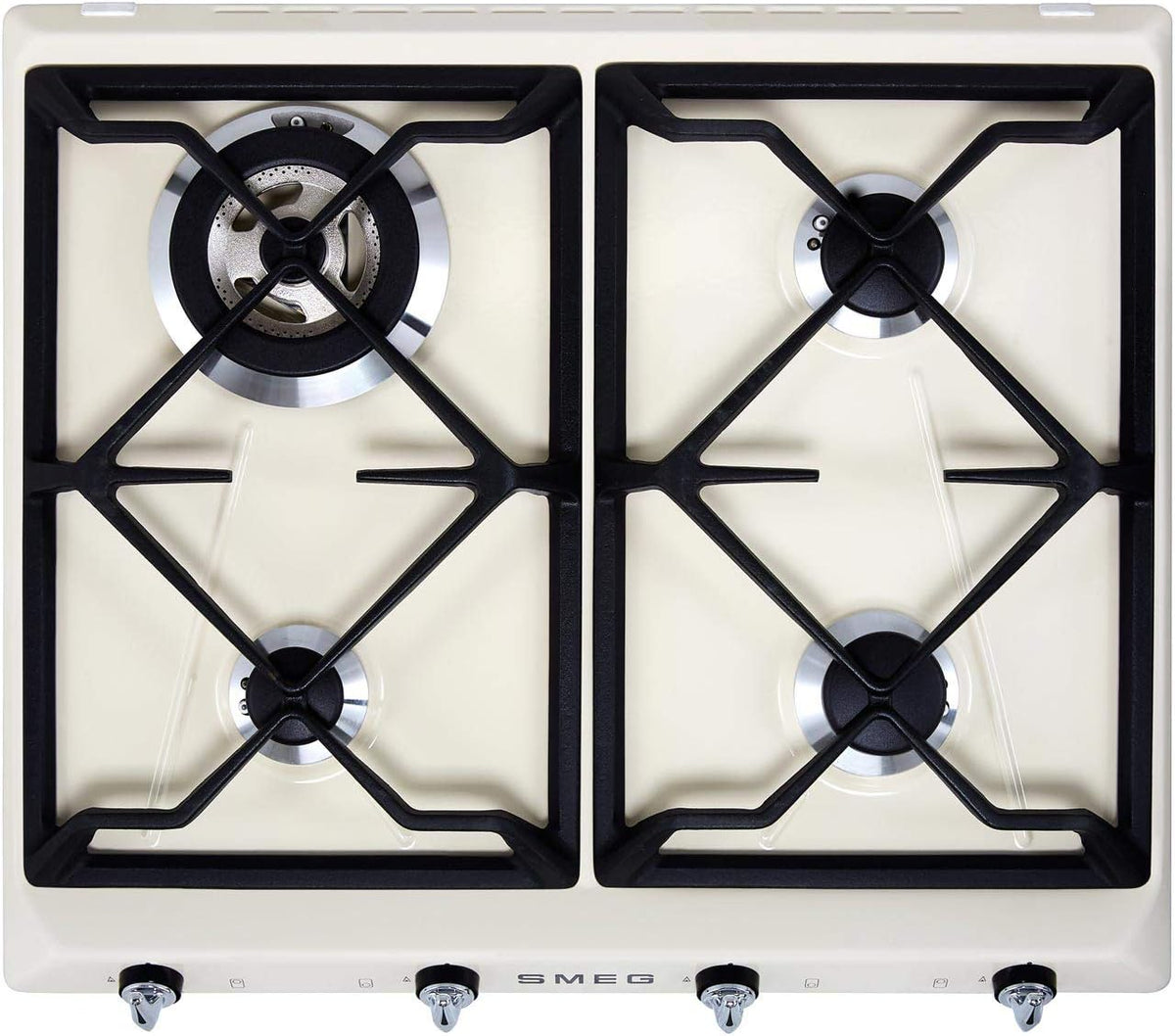Smeg, Stół, SR964PGH, 3.30 kW, Czarny