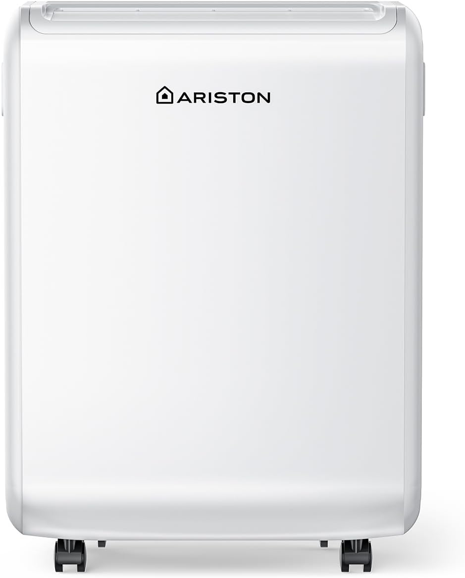 Ariston, Osuszacz powietrza, 25 m, 1,9 l, 210 W, Biały, automatyczne wyłączanie