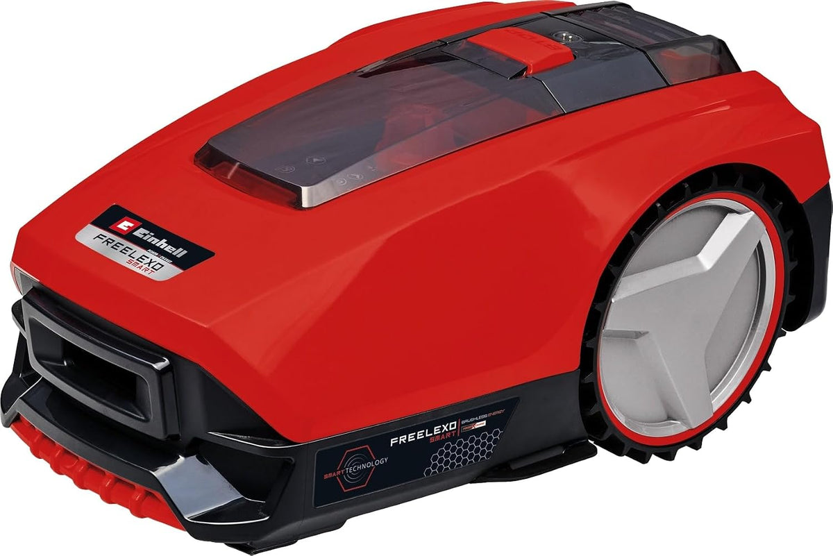 Einhell, Kosiarki automatyczne, 750 m, 3 Ah, 3,0 Ah, Czerwony, Bluetooth