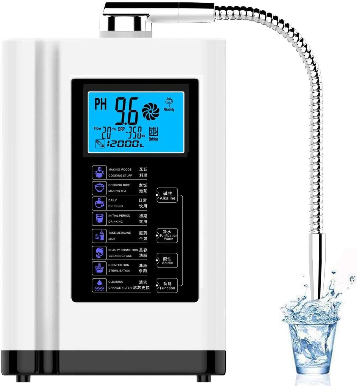 Oczyszczarki wody, ROEFETY, 240 V, 100 W, Biały