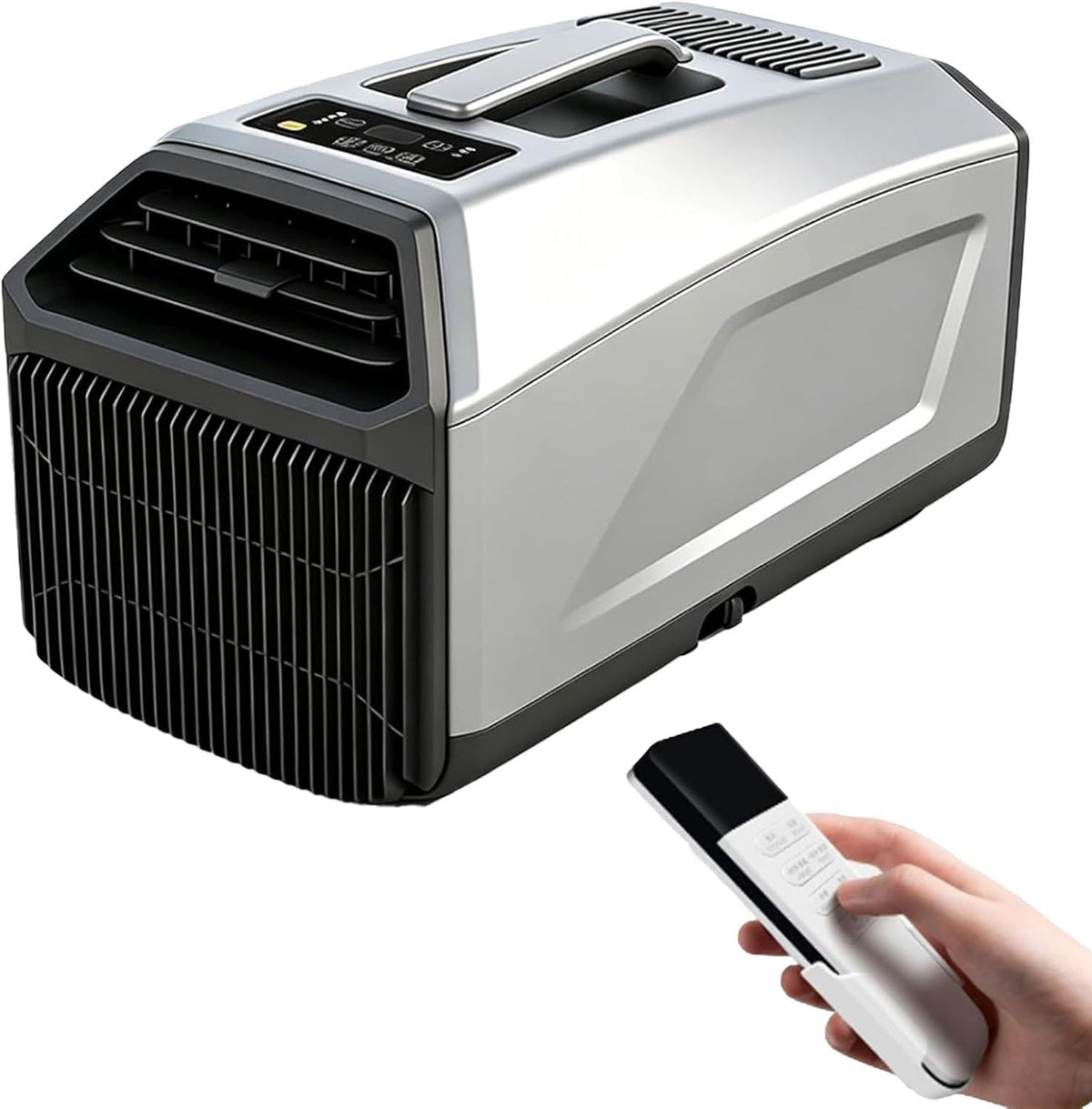 Klimatyzator przenośny, Pvxa, 1300 W, 42 dB, 4,500 BTU, Szary