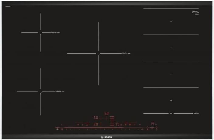 Płyta indukcyjna, PXV875DV1E, Bosch, Czarny