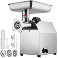 Maszynka do mielenia mięsa, VEVOR, 1100 W, 180 kg, 270 x 270 x 70 mm, Srebrny