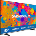 Daewoo, Telewizor Smart TV, 55DM55QV, 55 cali, Czarny/Srebrny, USB, Wi-Fi