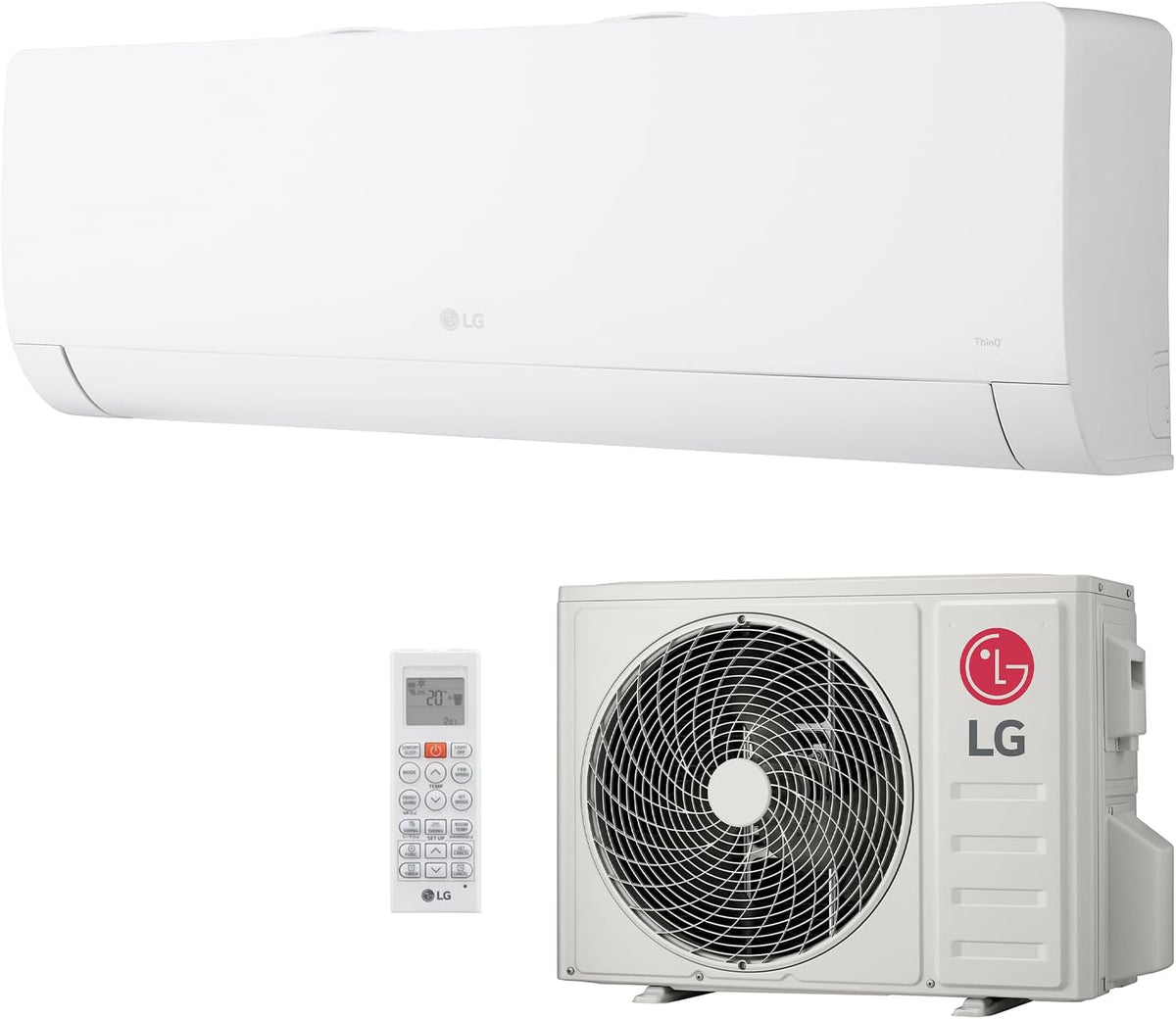 Klimatyzator, WZ09, LG, 9000 Btu, 2,5 kW, 520 g, Biały, Wi-Fi