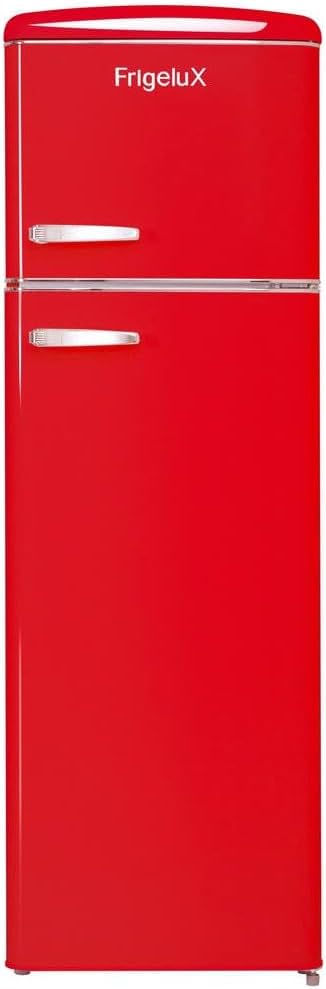 FrigeluX, Lodówka, RFDP246RRA, 245 l, 55 cm, Czerwony
