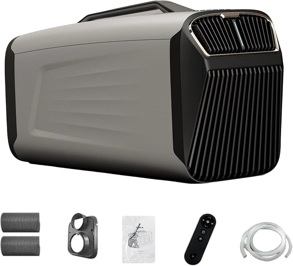 Klimatyzator, Cashwise, 24 V, 57,5 x 28,9 x 34,9 cm, 5200 BTU, Szary, pilot zdalnego sterowania