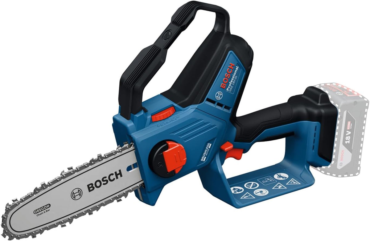 Bosch Professional, Piły łańcuchowe, 18 V, 18 cm, Niebieski/Czarny/Czerwony