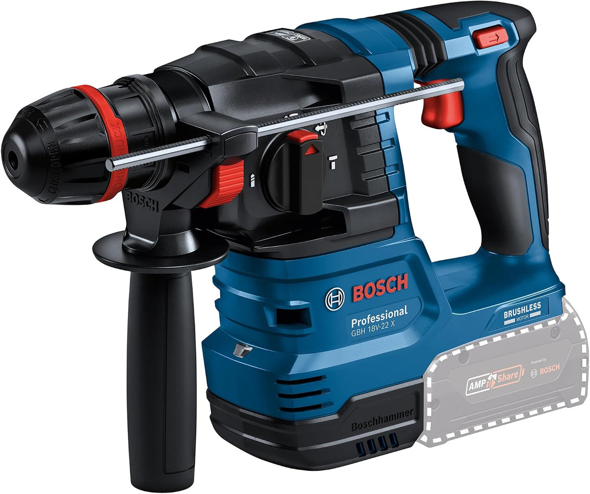 Bosch Professional, Wiertarki udarowe, 18 V, Czarny/Niebieski/Czerwony