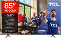 TCL, Telewizor Smart TV, 85T8C, 85 cali, Czarny
