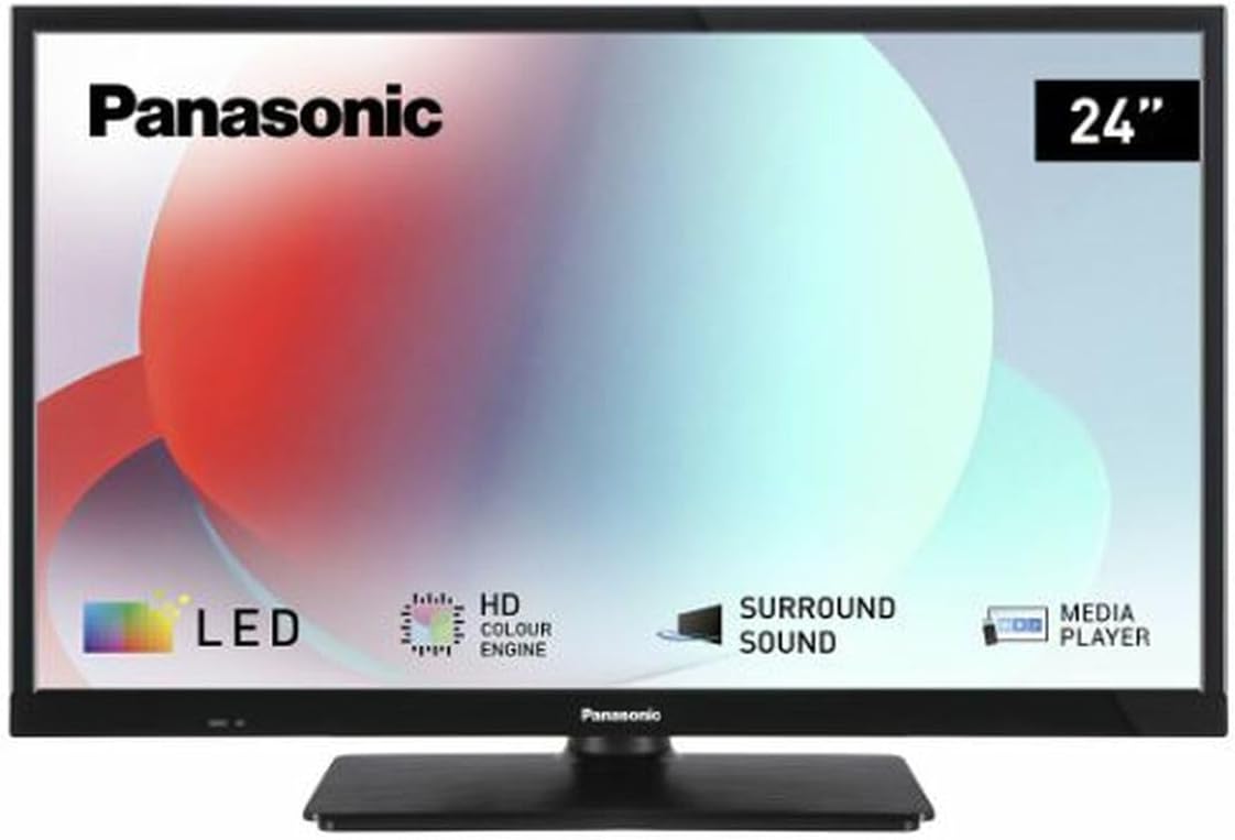 Panasonic, Telewizor Smart TV, TS-24N30AEZ, Czarny, oświetlenie LED, USB