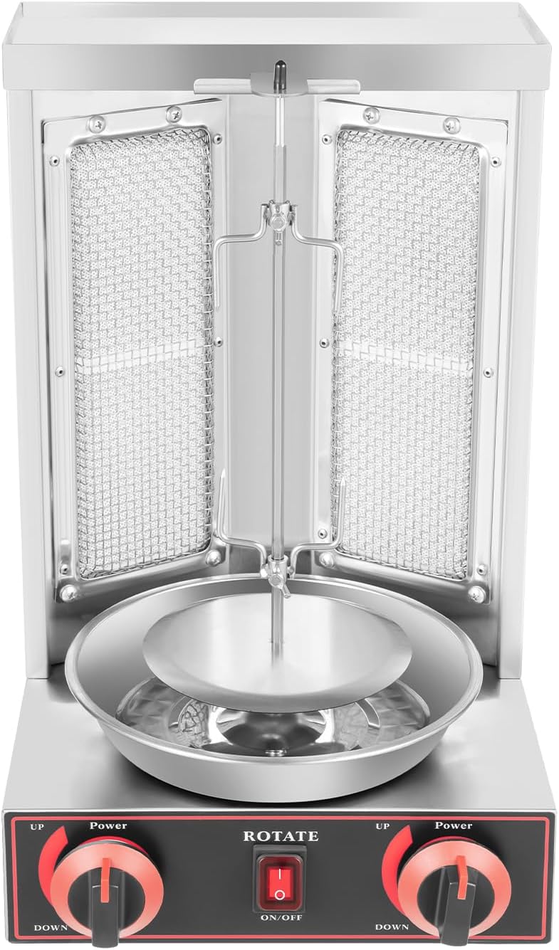 XIAYUHE, Grill elektryczny, 3000 W, 8 kg, 220 V, Srebrny/Czarny/Czerwony, stal nierdzewna, funkcja grilla