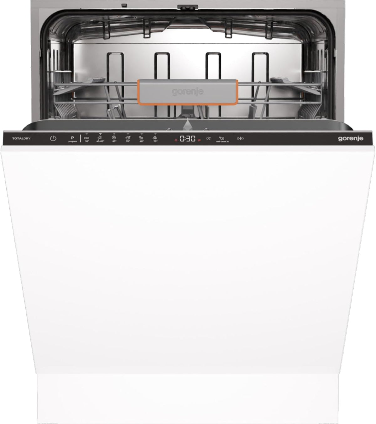 Gorenje, Zmywarka, GV642C65, 81,6 x 59,8 x 55,5 cm, Srebrny, stal nierdzewna
