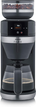 SEVERIN, Ekspres do kawy, 5 W, 350 ml, Czarny/Stal Nierdzewna, oświetlenie LED, 5 w 1