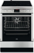 AEG, Mini piekarniki, 60 cm, 72 l, Srebrny / Czarny