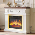 Kominek elektryczny, 0.5-6H, YITAHOME, 2000 W, 58,4 x 13 x 43,6 cm, 5,5 KG, Czarny, MDF, oświetlenie LED, pilot zdalnego sterowania