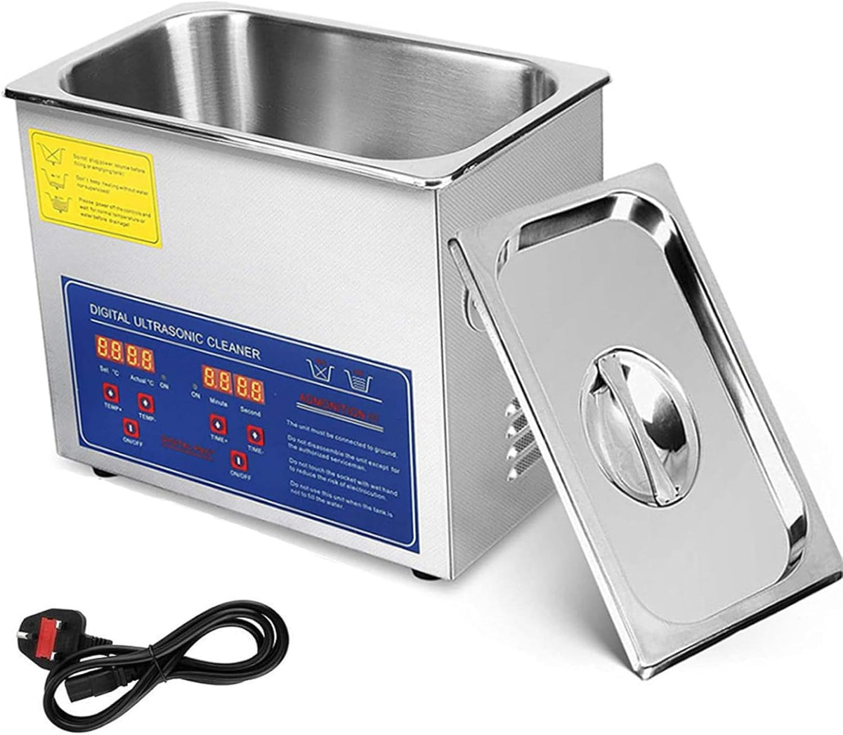 ITETONE, Czyszczenie i konserwacja, 10 l, 110 V, 180 W, Srebrny, stal nierdzewna