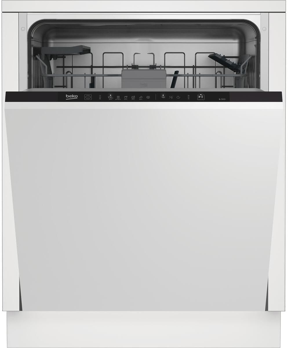 BEKO, Zmywarka, BDIN16430, 60 cm, Biały, składana konstrukcja, automatyczne wyłączanie