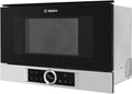 Kuchenka mikrofalowa, BFR634GB1, Bosch, 21 l, 900 W, 362 mm, Czarny / Srebrny, pilot zdalnego sterowania