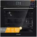 Piekarnik do zabudowy, KKT KOLBE, 60 cm, 72 l, 2 kW, Czarny, funkcja grilla