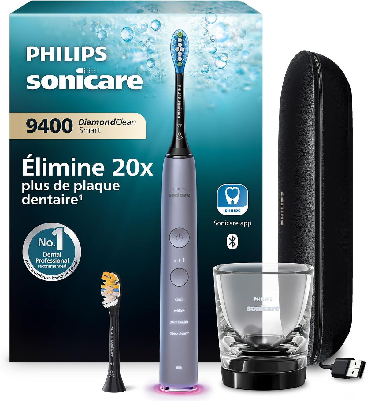 PHILIPS, Sonic, HX9917, Szary, timer