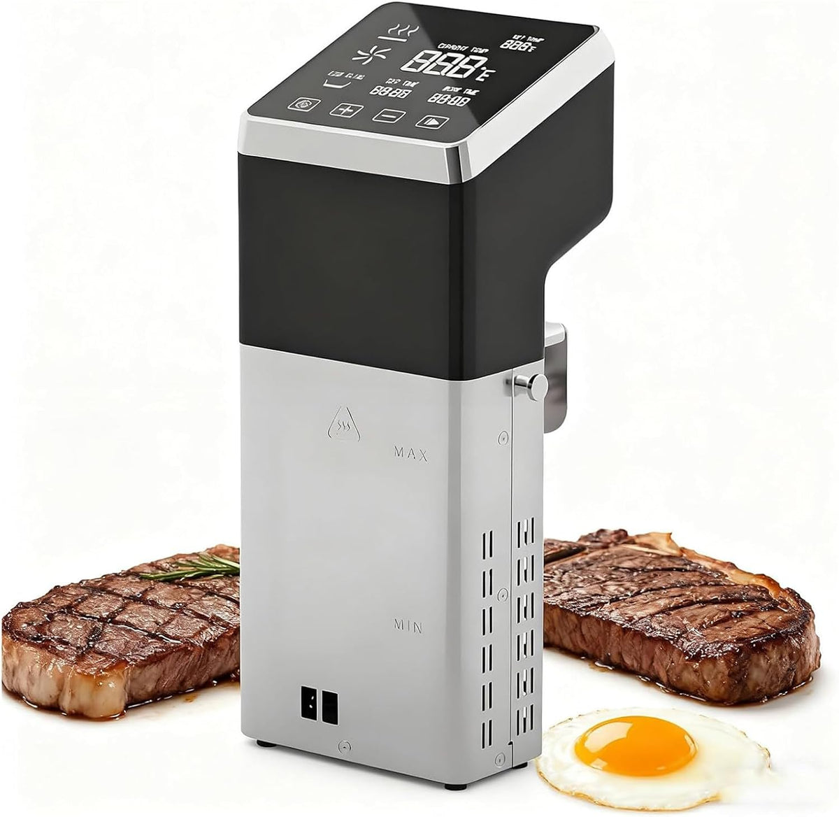 HajMyrdonyx, Pakowarki próżniowe, IP65, 1600 W, 70 l, Czarny, oświetlenie LED