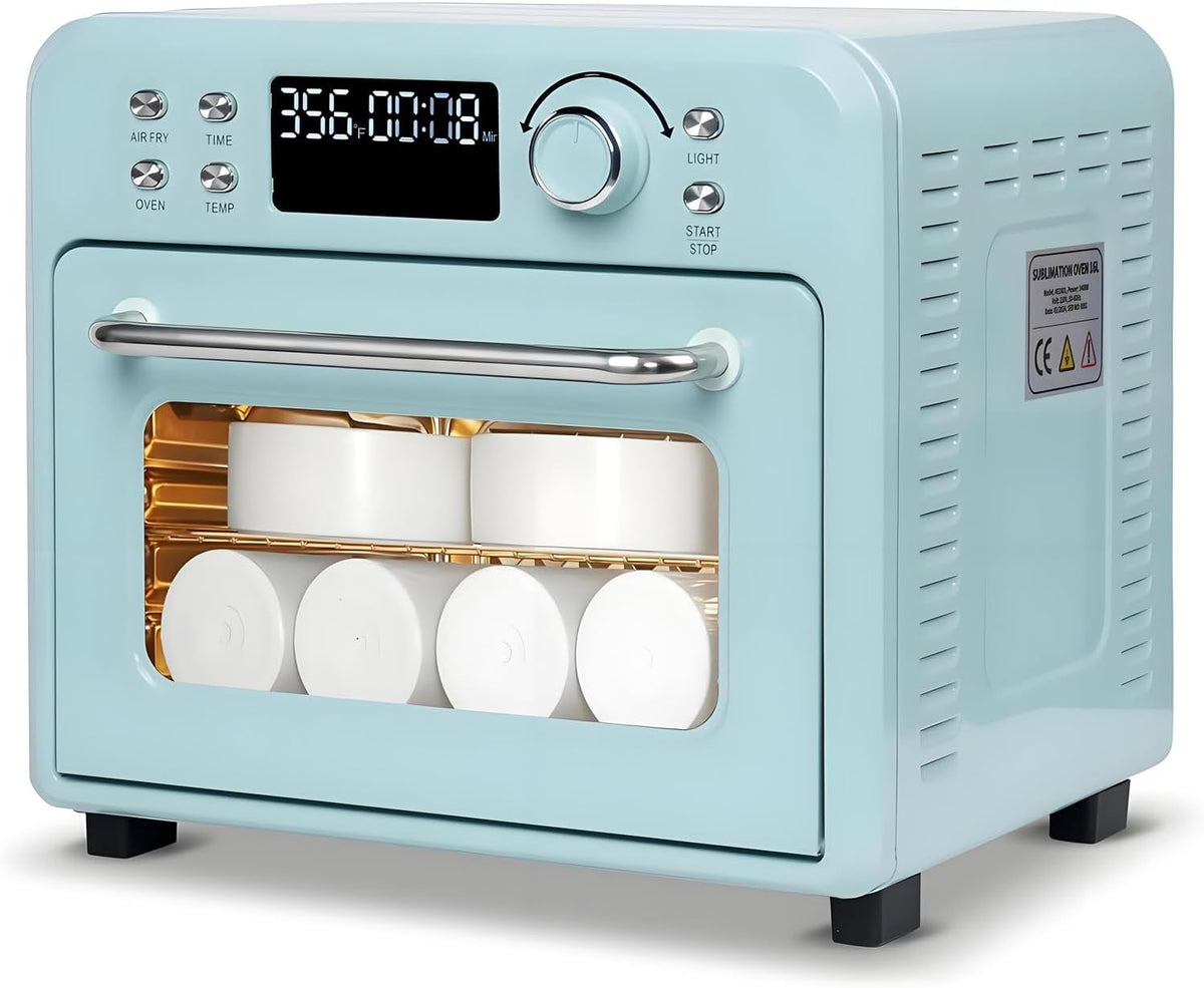 DXYQXL, Mini piekarniki, 30 l, 1400 W, Czarny / Srebrny
