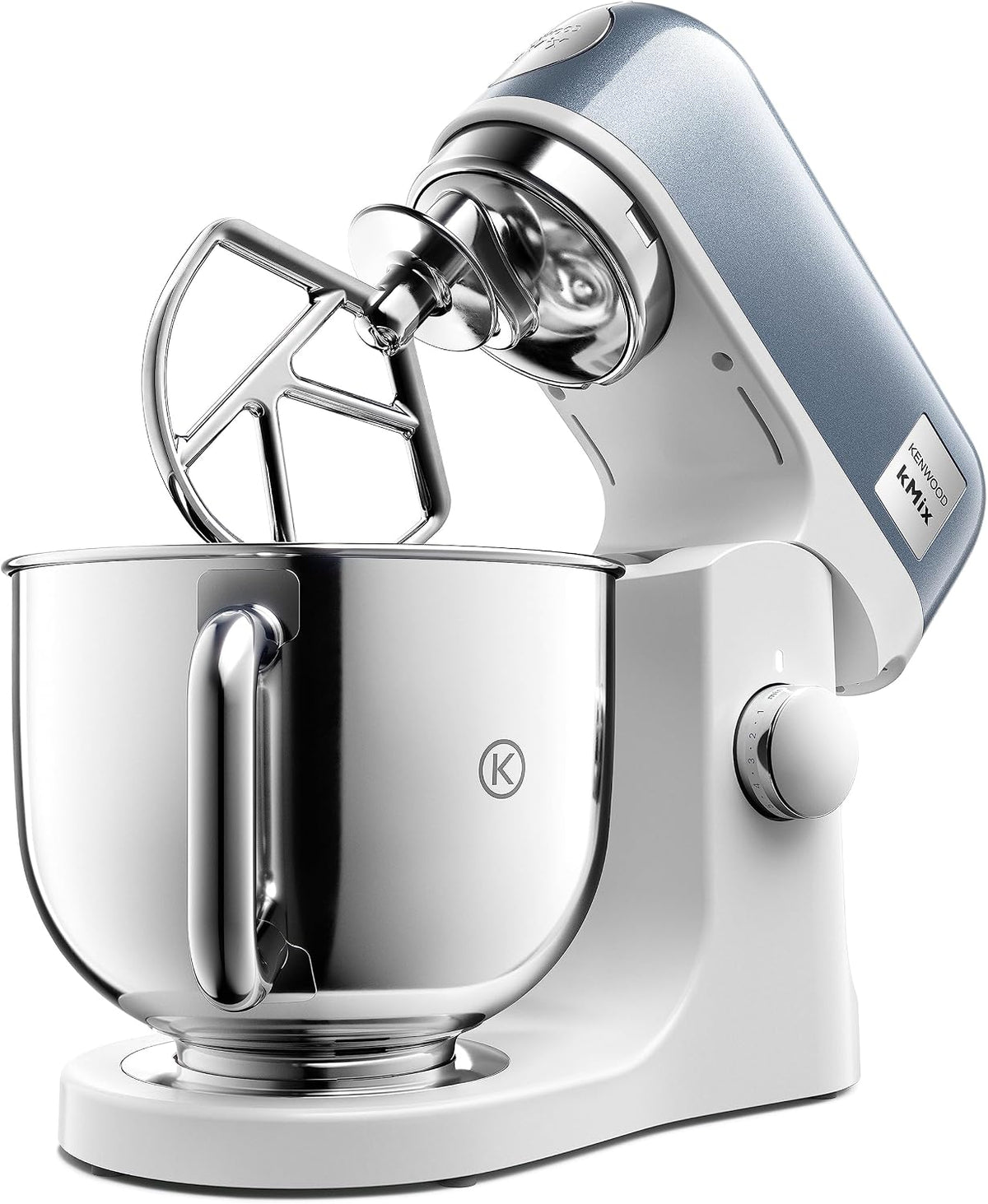 Kenwood, Robot kuchenny, KMX760ABL, 5 l, 1000 W, Srebrny / Niebieski, stal nierdzewna