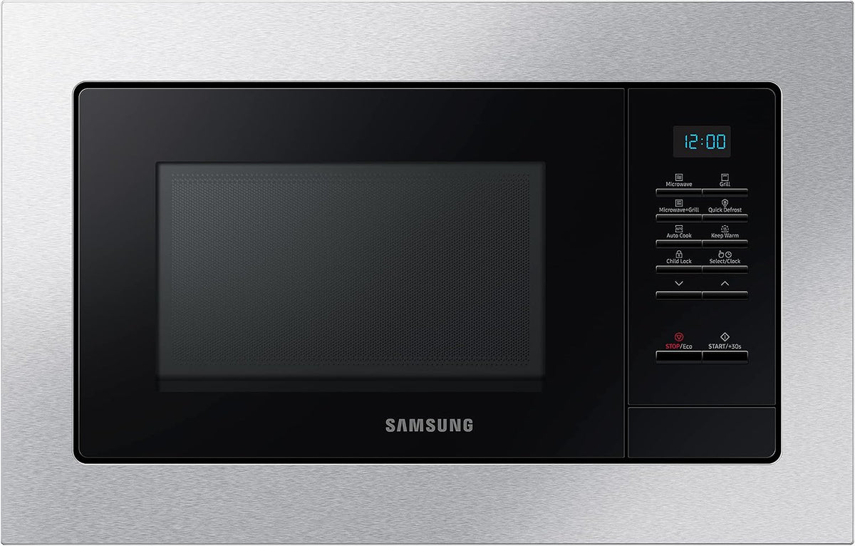 Samsung, Grille, MG23A7013CT, 23 l, 800 W, 596 x 381 x 362 mm, Czarny, funkcja grilla