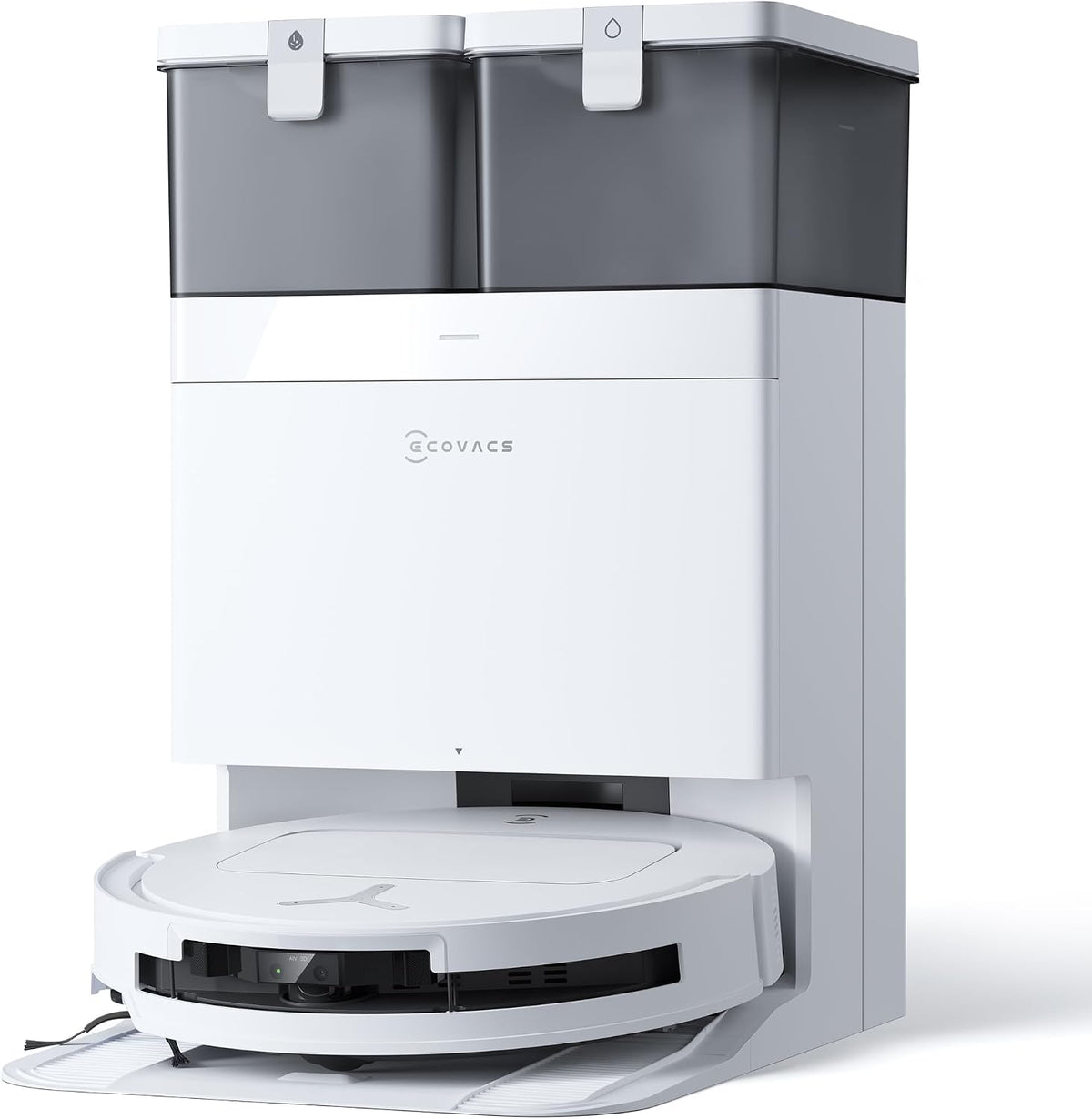 ECOVACS, Robot sprzątający, T50, 81 mm, Biały
