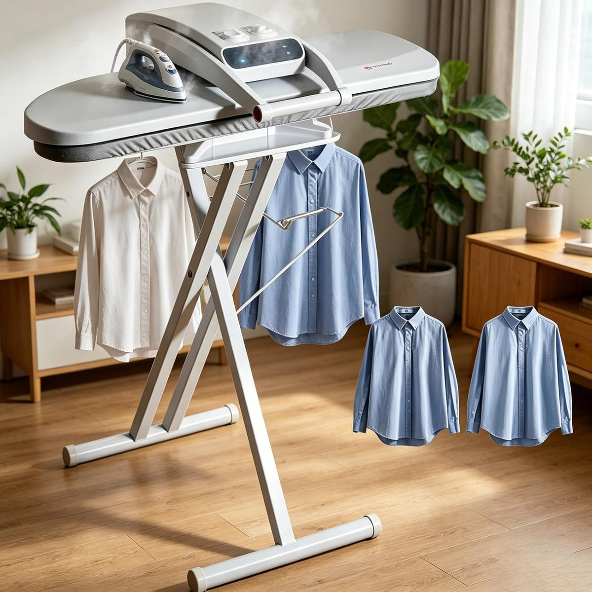 Żelazka parowe, WDDEYYDS, 1400 W, 65 x 24 cm, Czarny, automatyczne wyłączanie