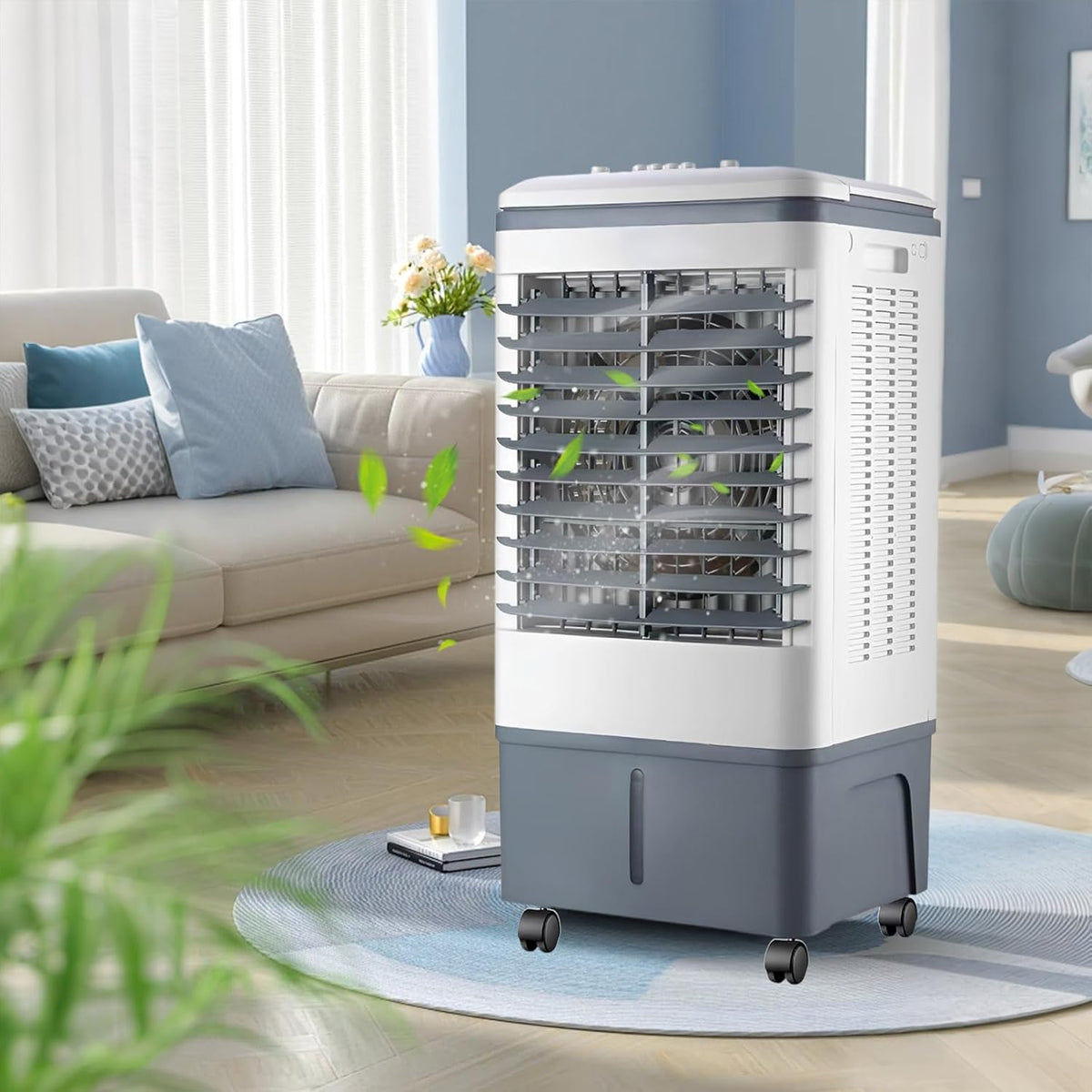 Klimatyzator, YDkjwjw, 20 l, 20 m, Biały, automatyczne wyłączanie