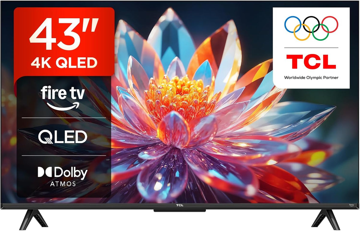 Telewizor Smart TV, 43T6C, TCL, Czarny