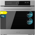 Cecotec, Piekarnik do zabudowy, AF316000, 60 cm, 72 l, 3400 W, Srebrny, stal nierdzewna, funkcja grilla