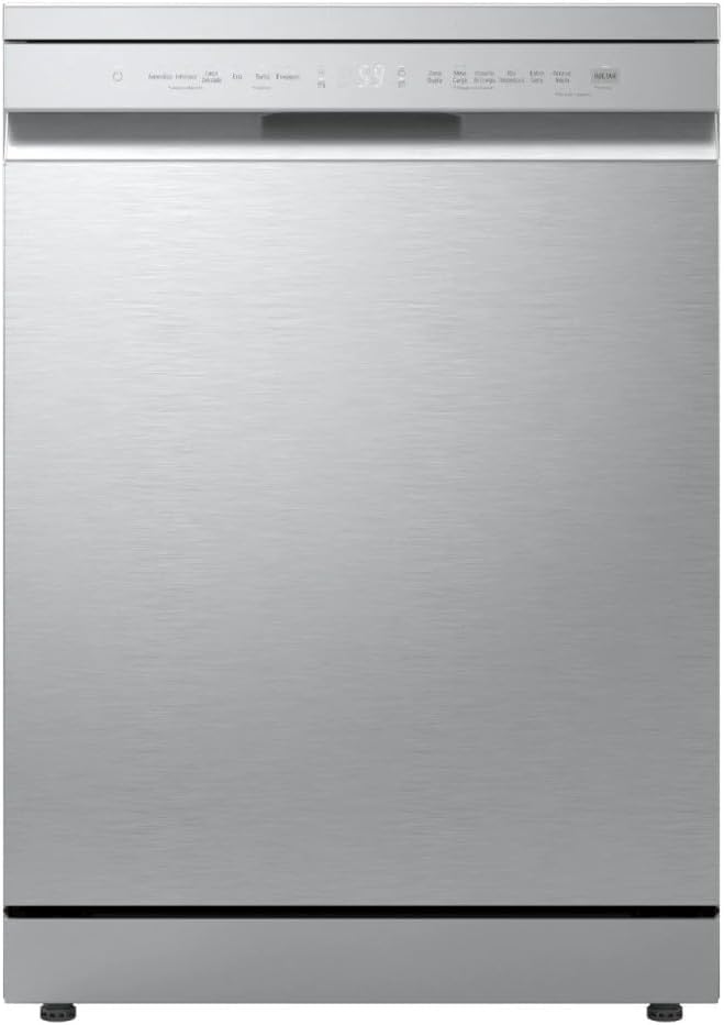 LG, Zmywarka, DF273FV, Srebrny, Wi-Fi