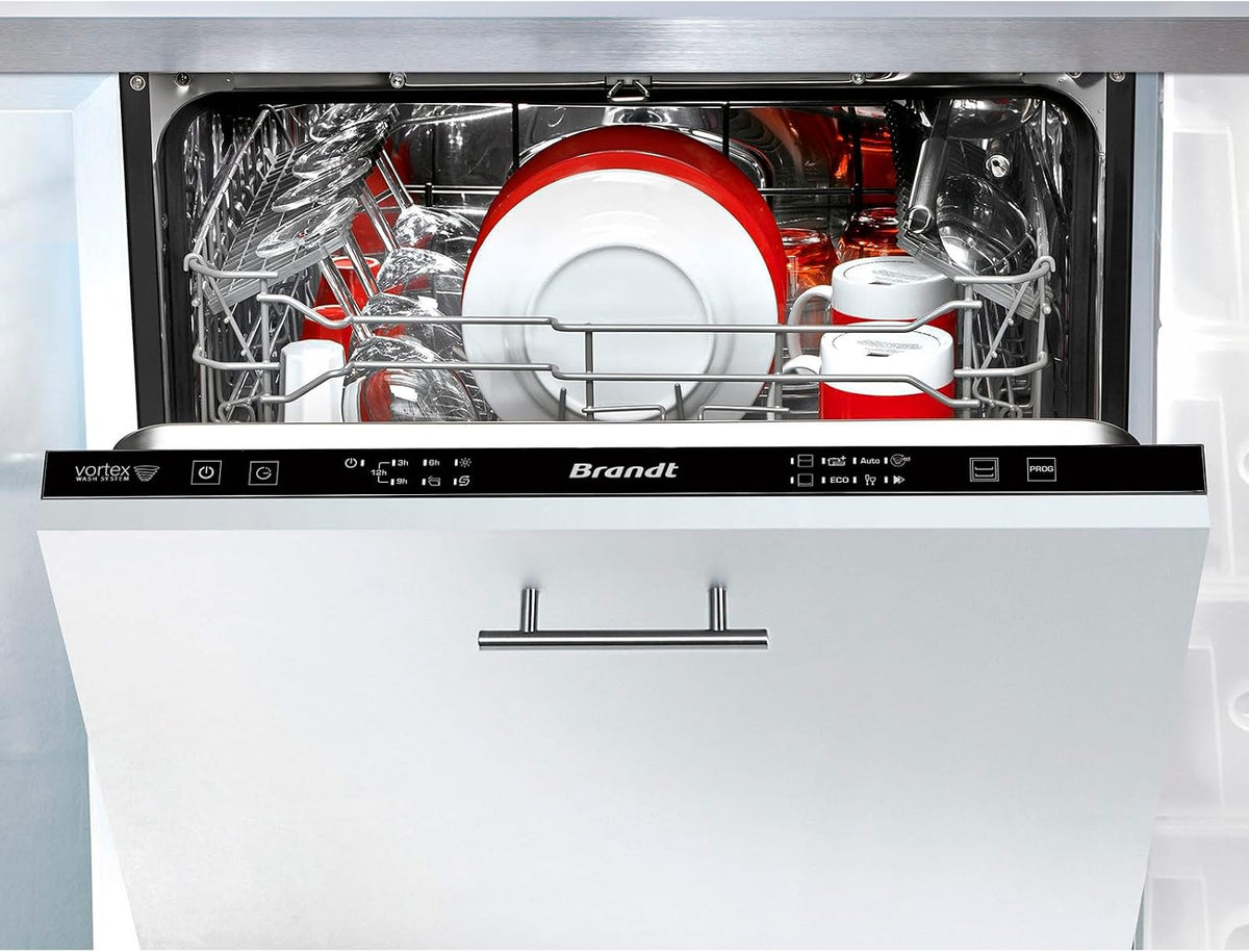 Zmywarka, BDJ424VLB, brandt, 44 dB, Biały